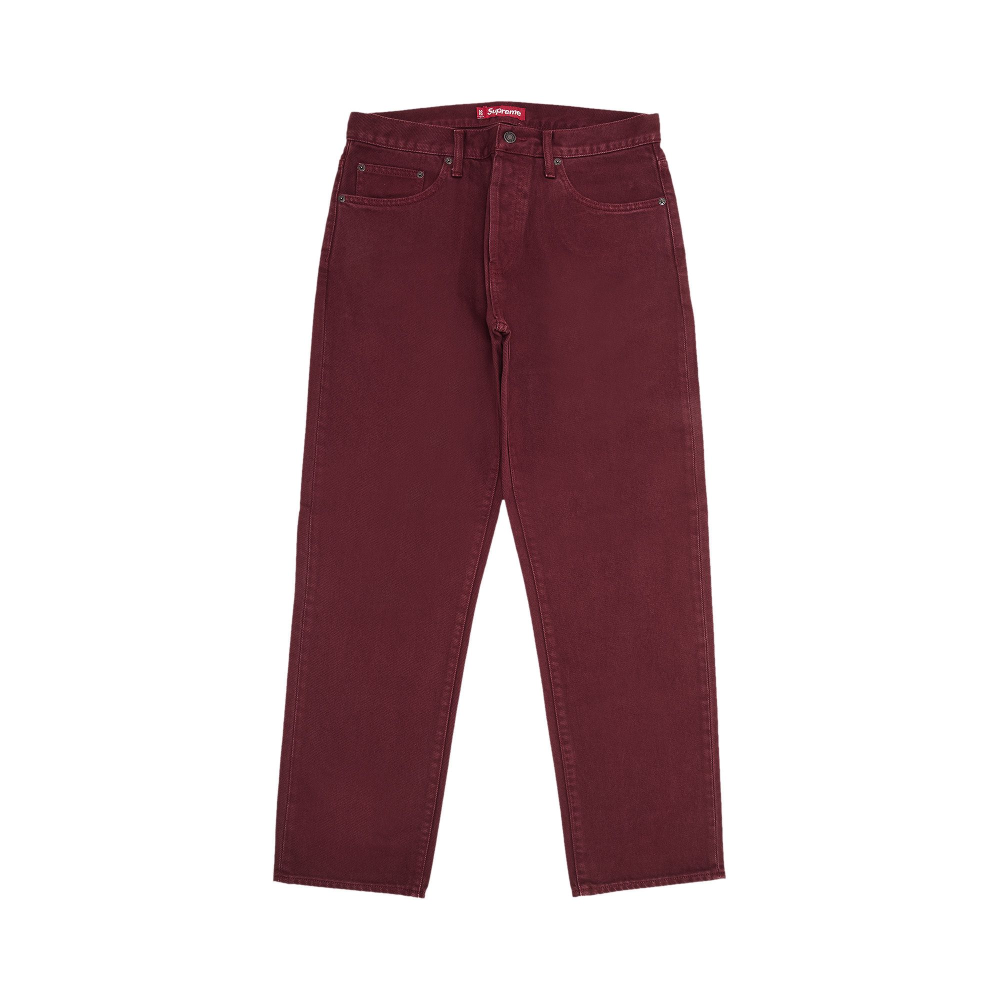 パンツ supreme Regular Jean RED 24FW Buy Supreme Regular Jean 'Red' - FW24P31 RED | GOAT