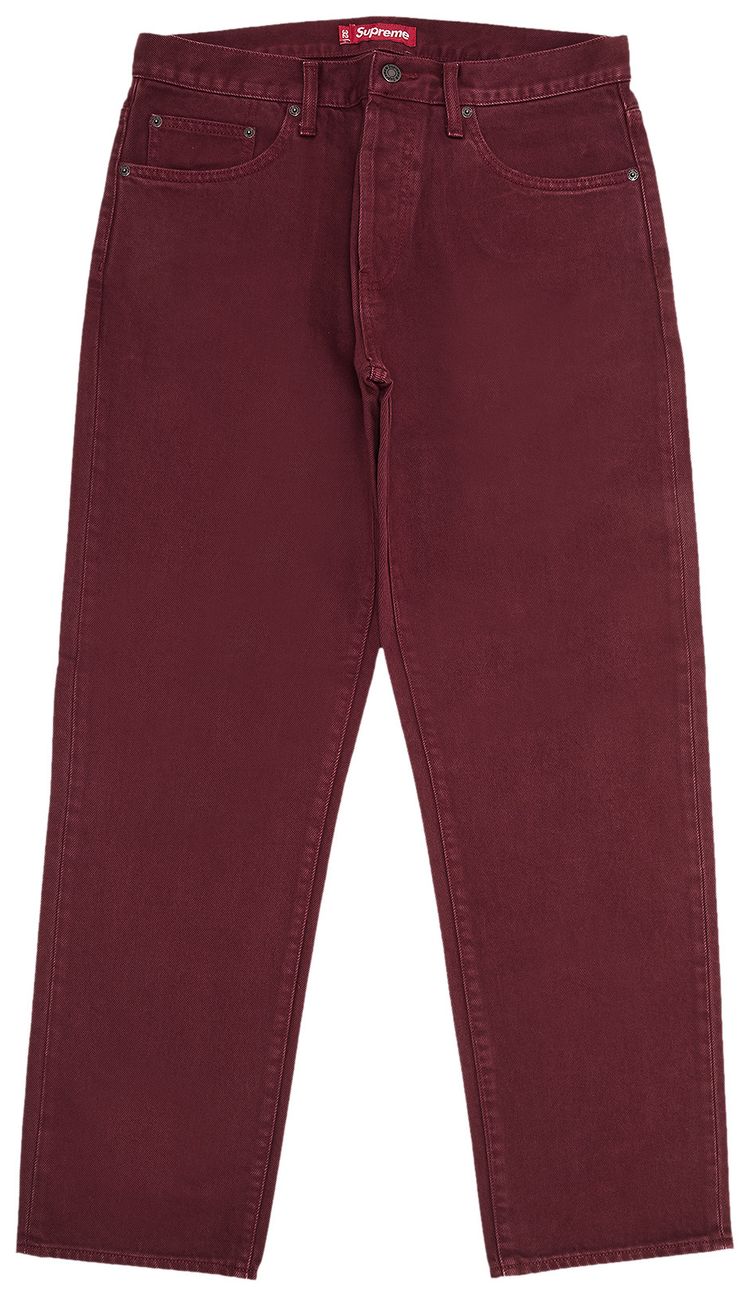 Supreme Regular Jean Red