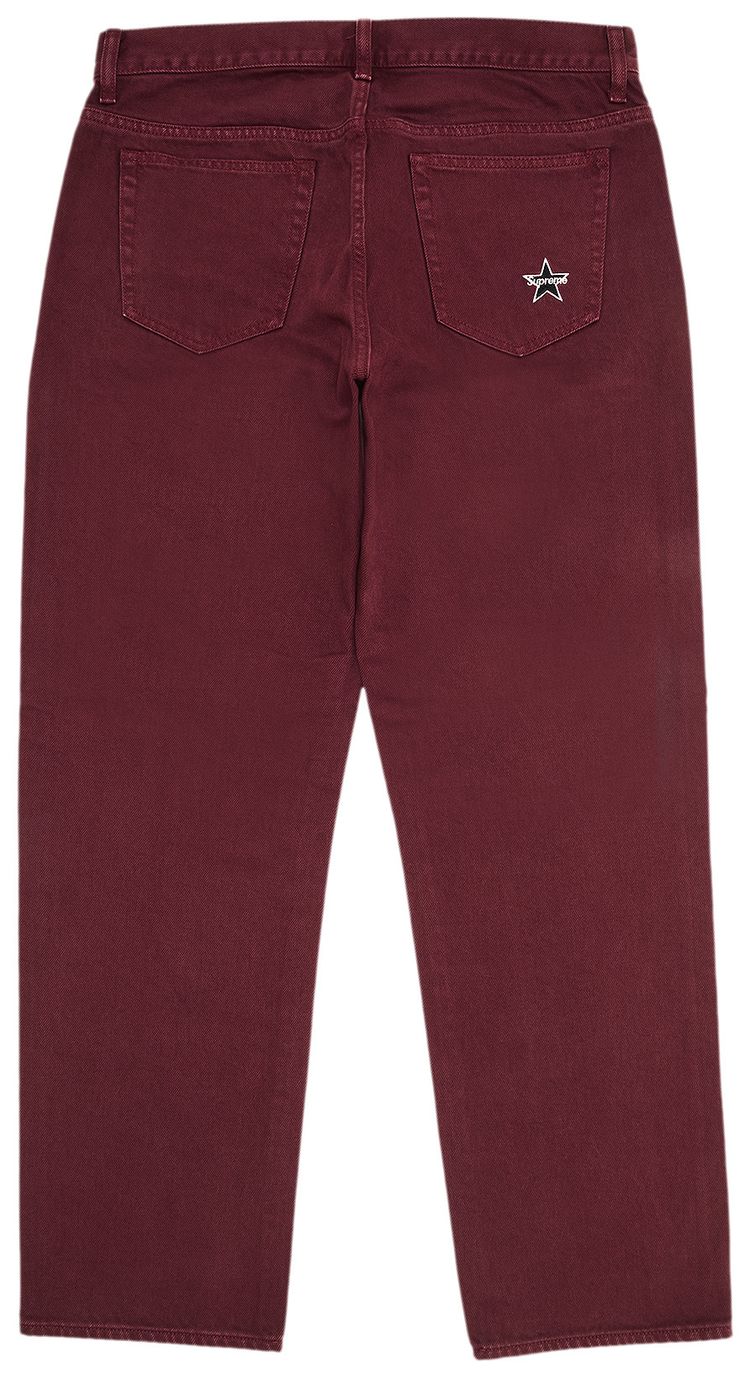 Supreme Regular Jean Red