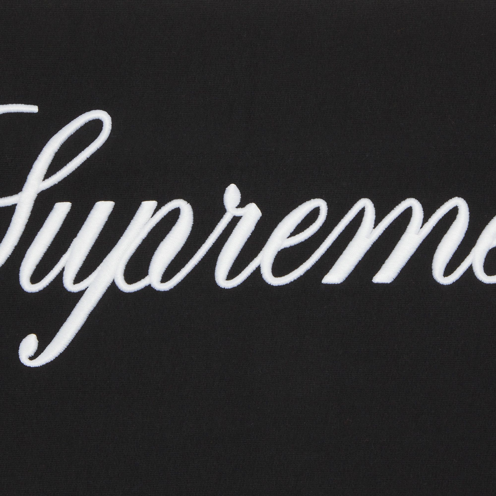 Buy Supreme Embroidered Script Sweatpant 'Black' - FW24P72 Buy Supreme Embroidered Script Sweatpant 'Black' - FW24P72