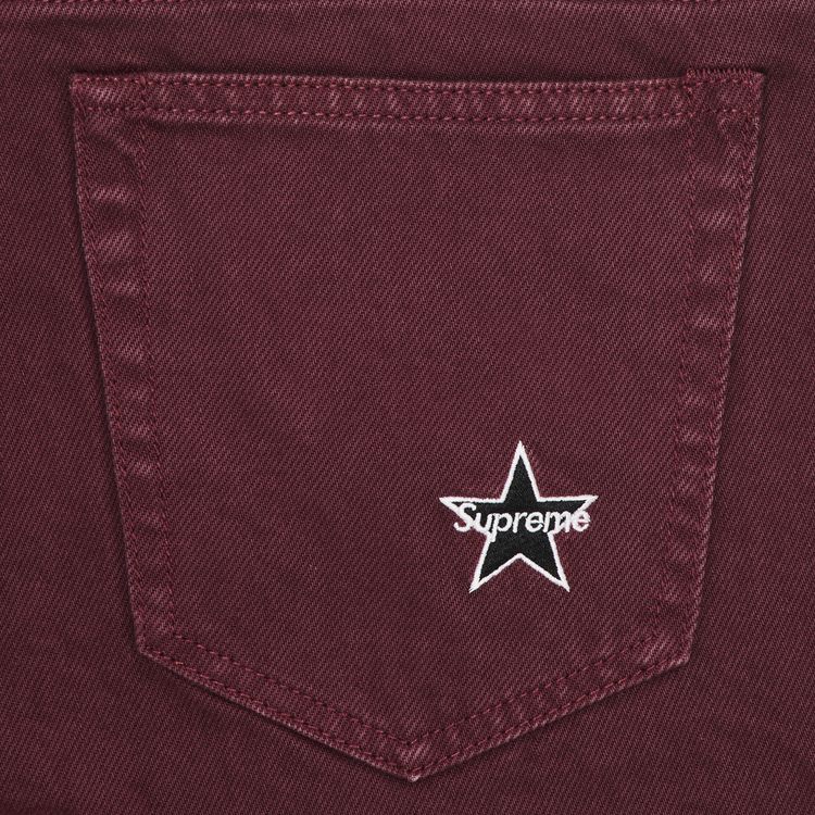 Supreme Regular Jean Red