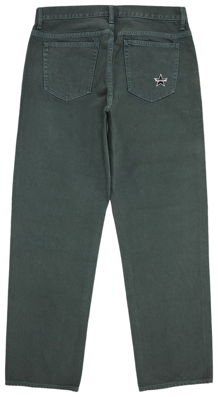 Supreme Regular Jean Teal