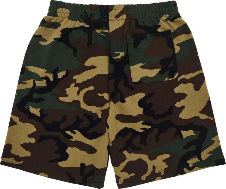 Supreme Small Box Sweatshort Woodland Camo