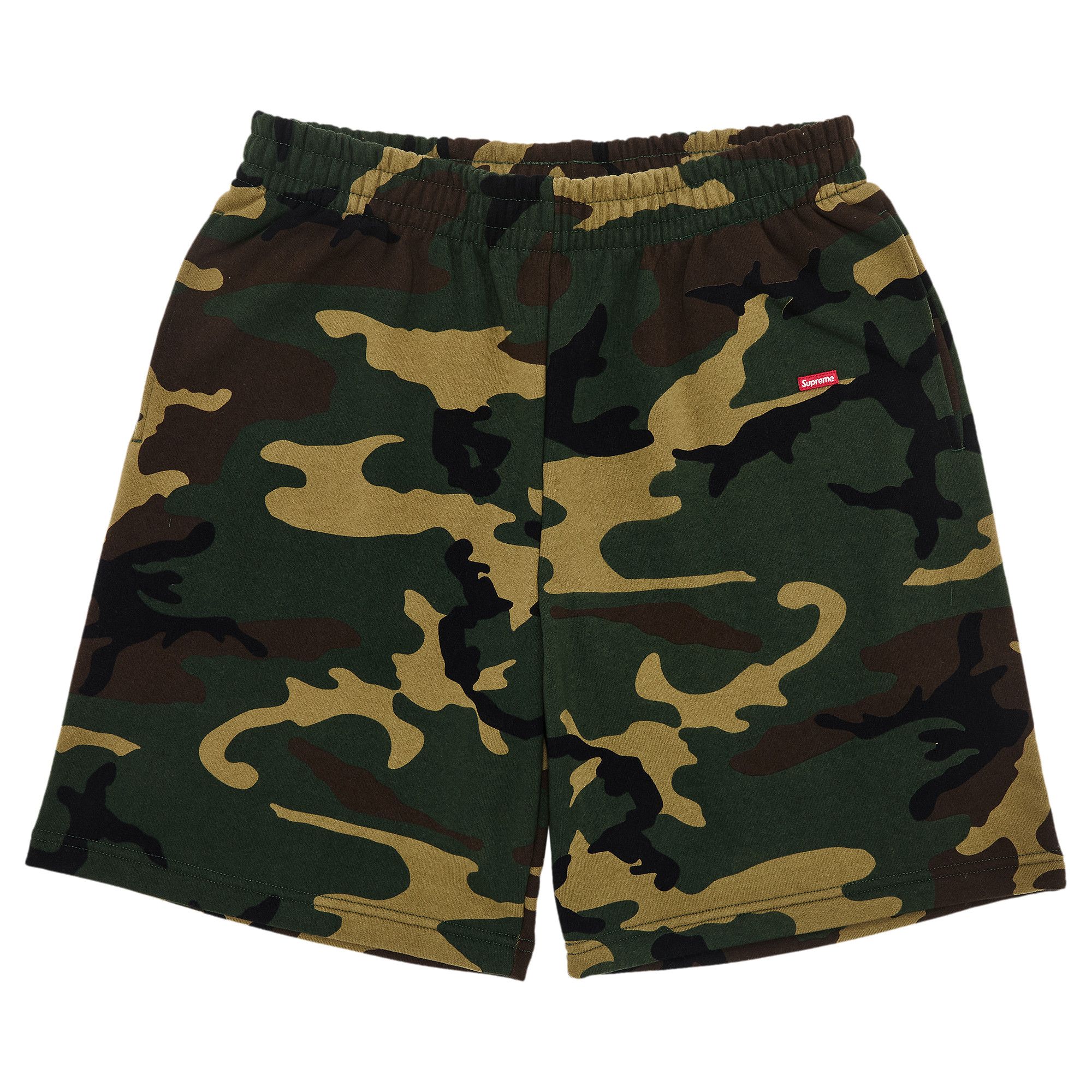 Buy Supreme Small Box Sweatshort 'Woodland Camo' - FW24SH3