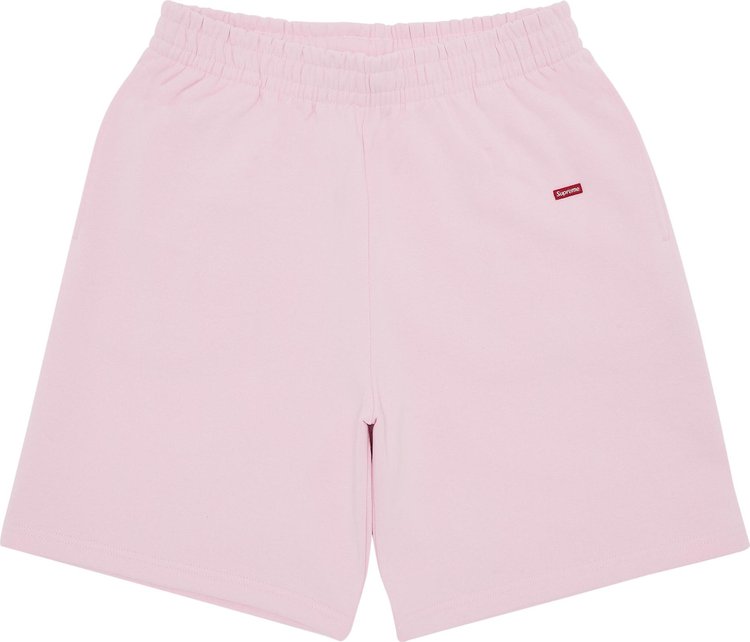 Supreme Small Box Sweatshort Light Pink