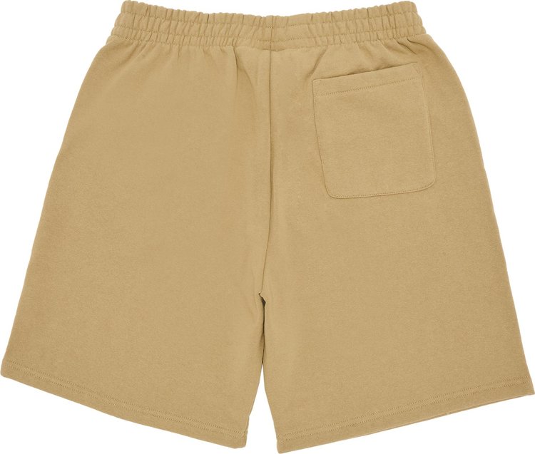 Supreme Small Box Sweatshort Dark Tan