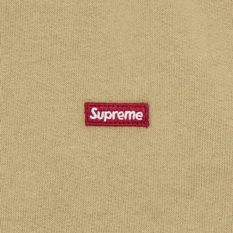 Supreme Small Box Sweatshort Dark Tan