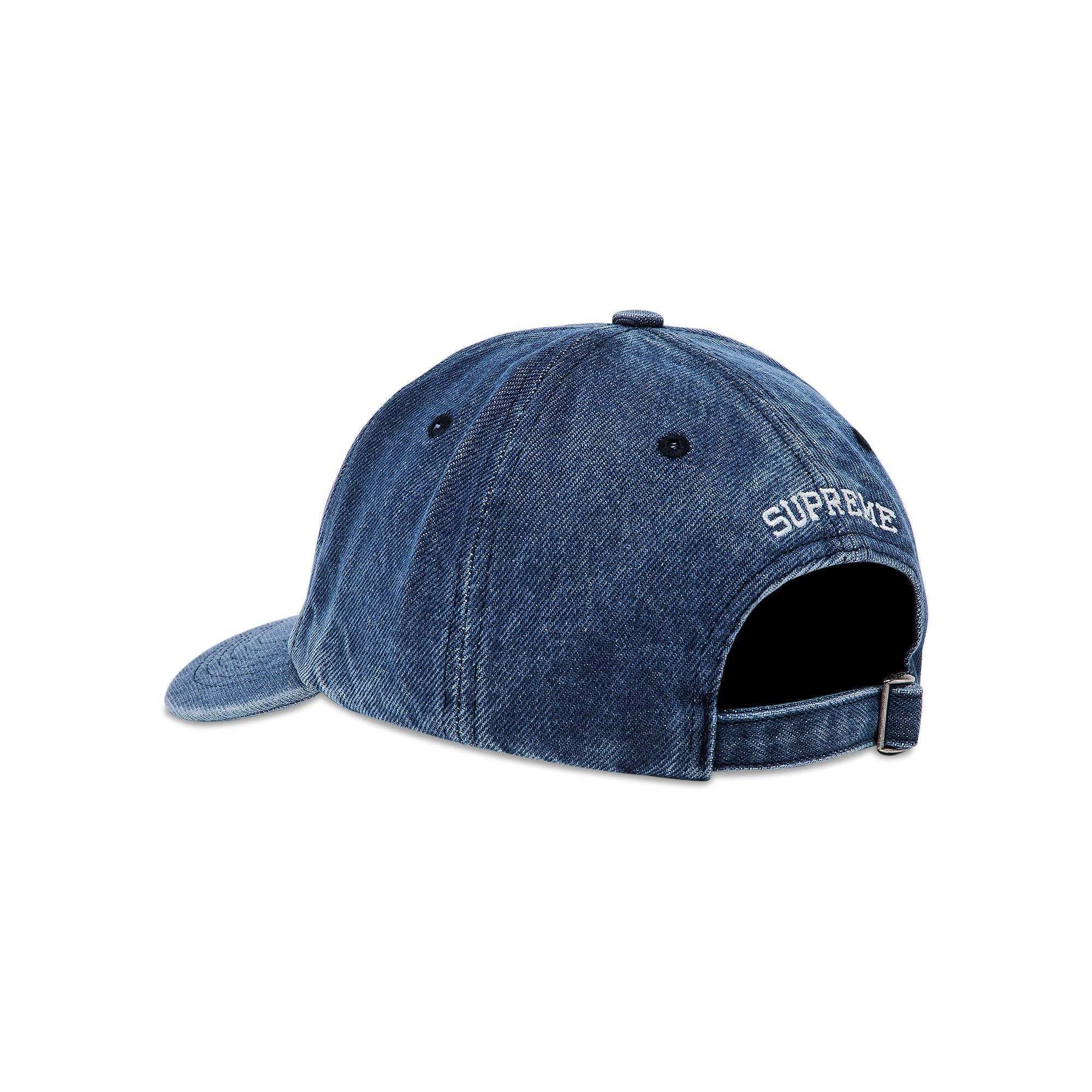 Buy Supreme Pigment S Logo 6-Panel 'Denim' - FW24H28 DENIM | GOAT