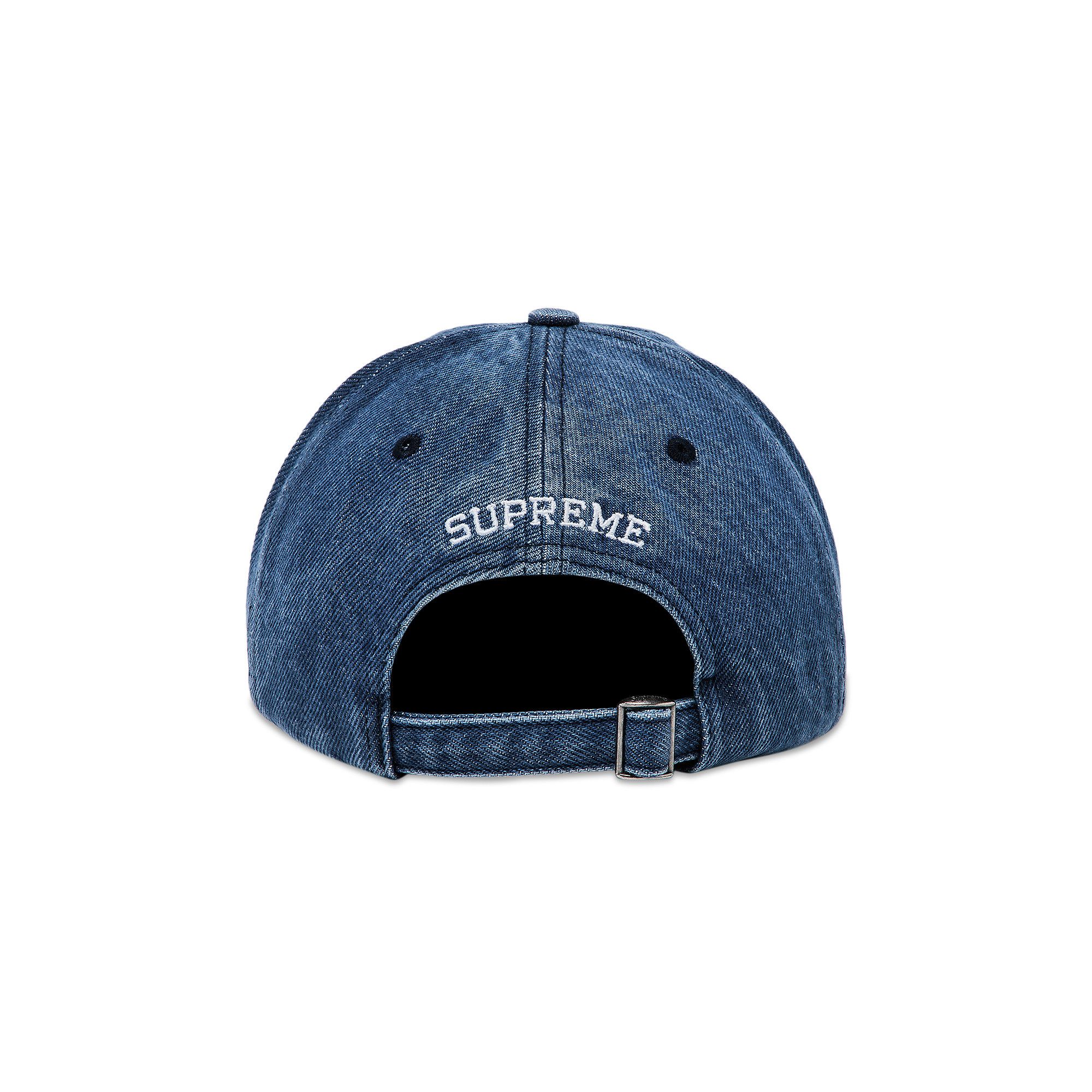 Buy Supreme Pigment S Logo 6-Panel 'Denim' - FW24H28 DENIM | GOAT