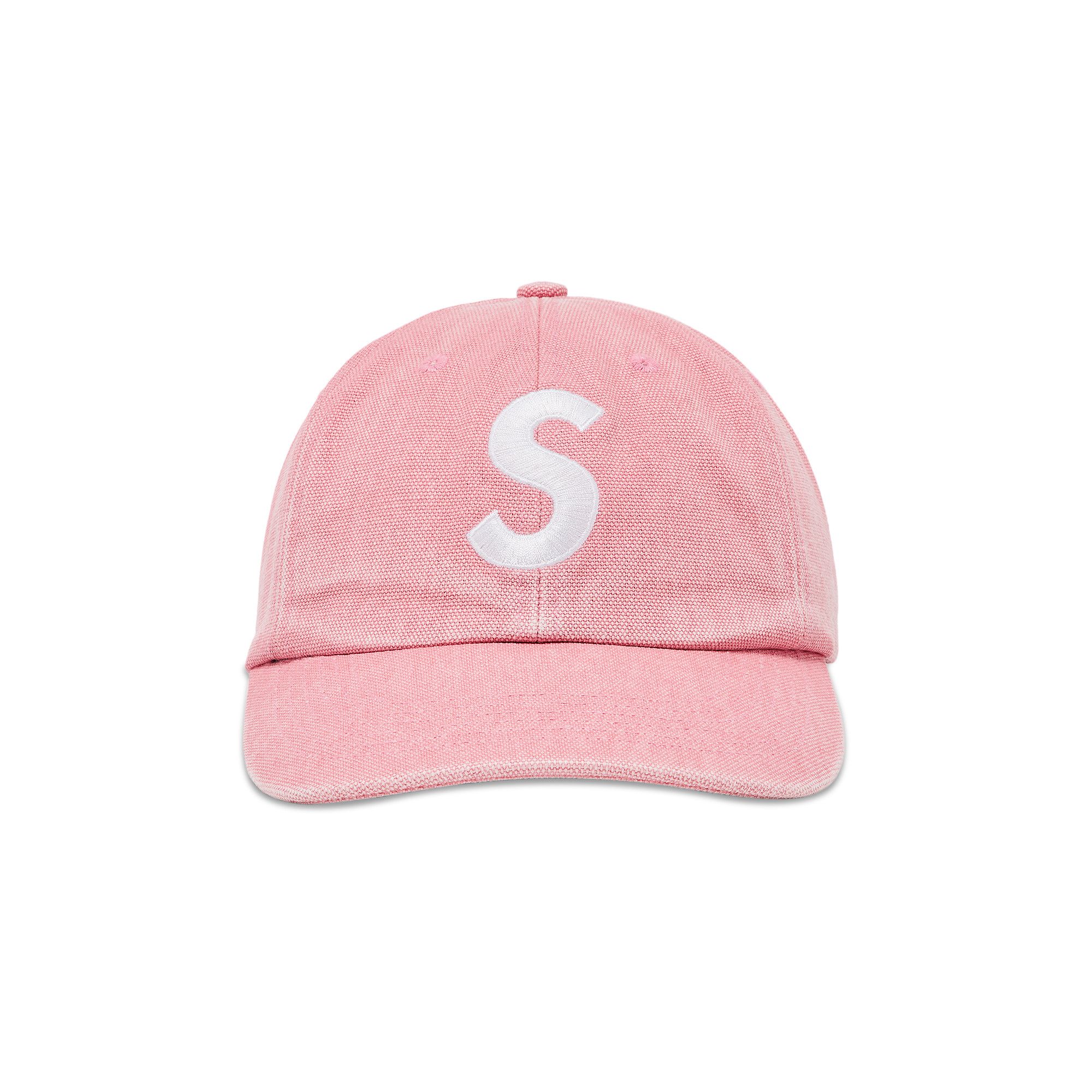 Buy Supreme Pigment S Logo 6-Panel 'Bright Pink' - FW24H28