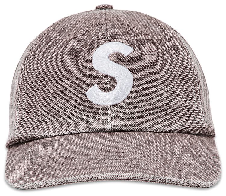 Supreme Pigment S Logo 6 Panel Khaki