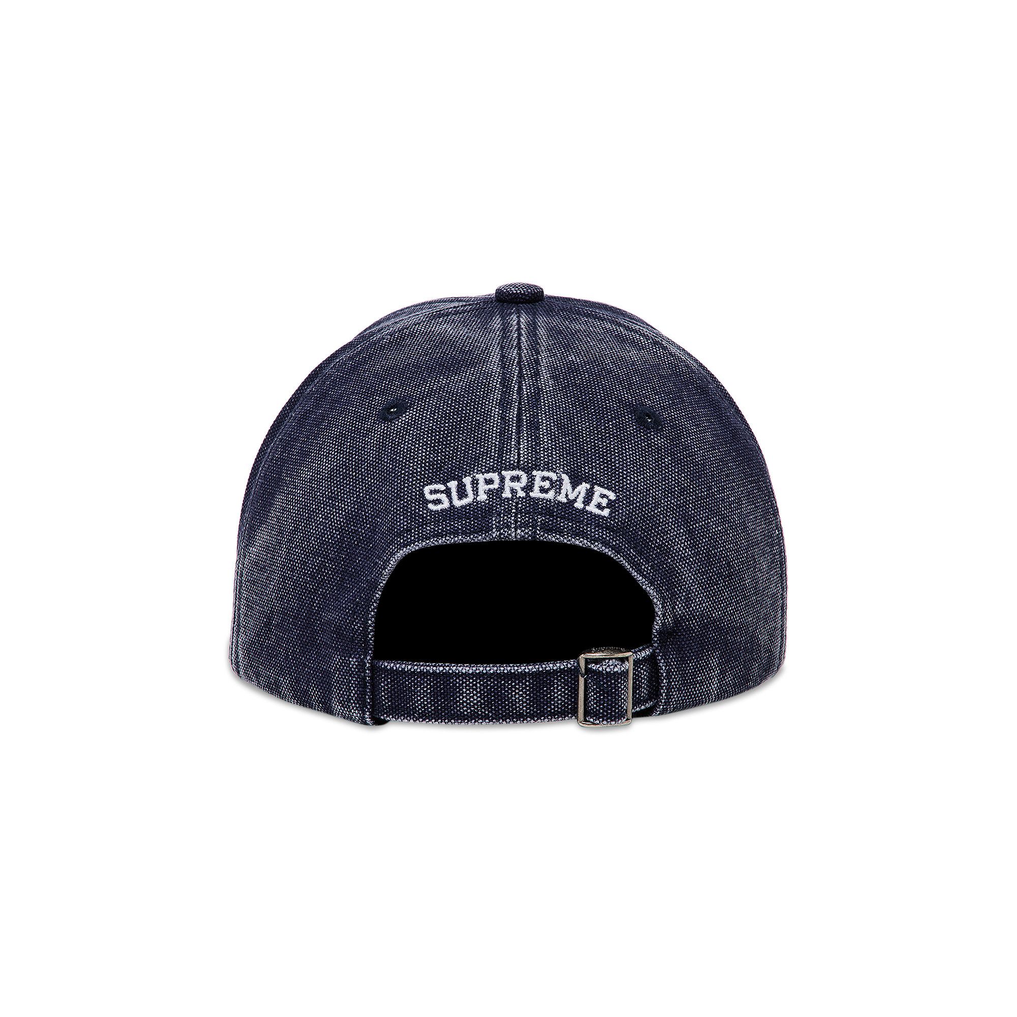Buy Supreme Pigment S Logo 6-Panel 'Navy' - FW24H28 NAVY
