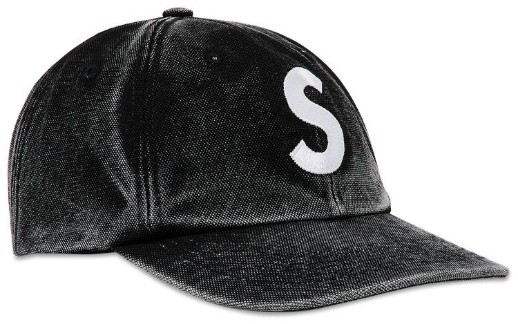 Supreme Pigment S Logo 6 Panel Black