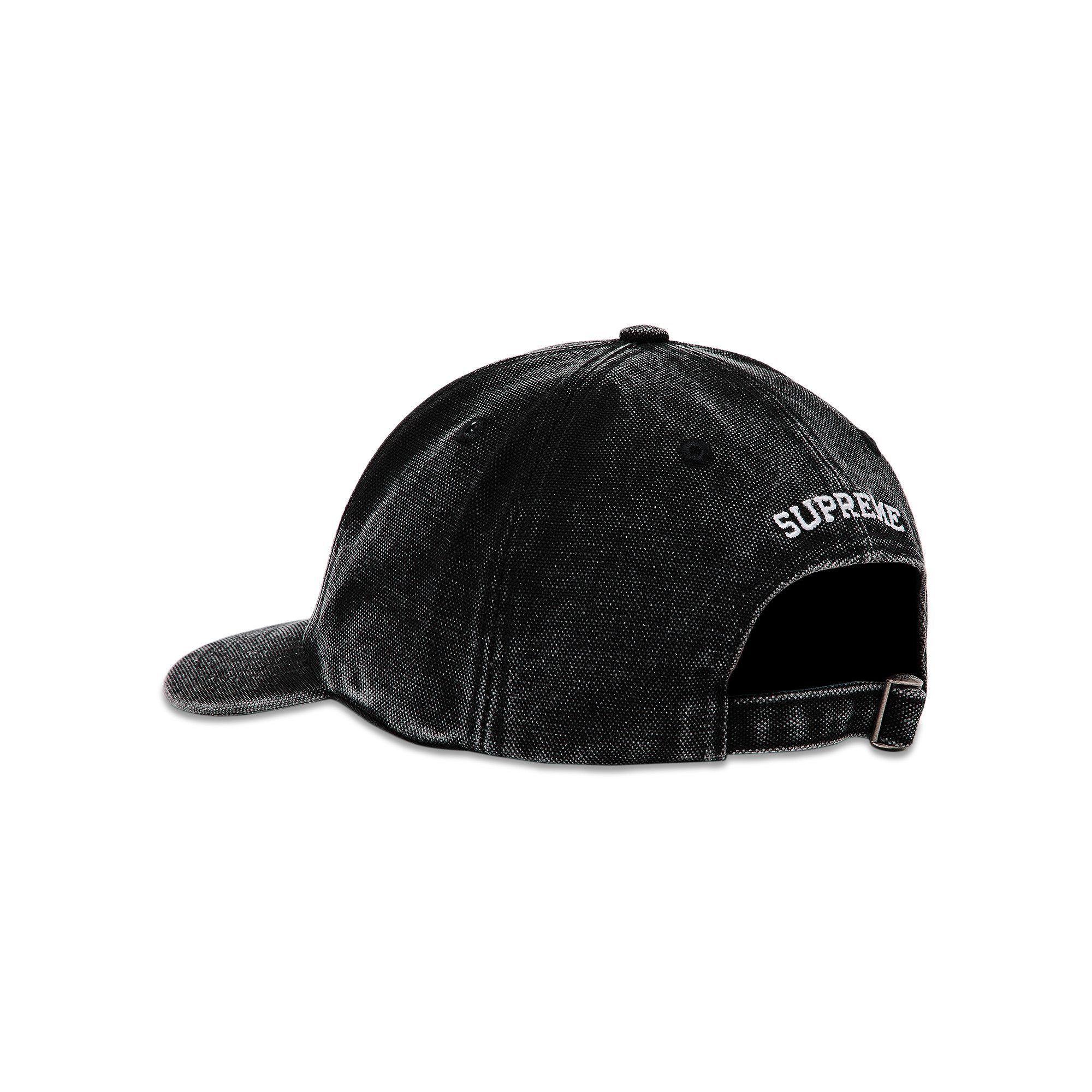 Buy Supreme Pigment S Logo 6-Panel 'Black' - FW24H28 BLACK