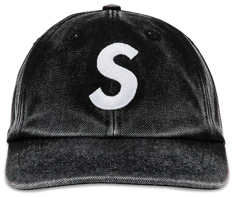Supreme Pigment S Logo 6 Panel Black
