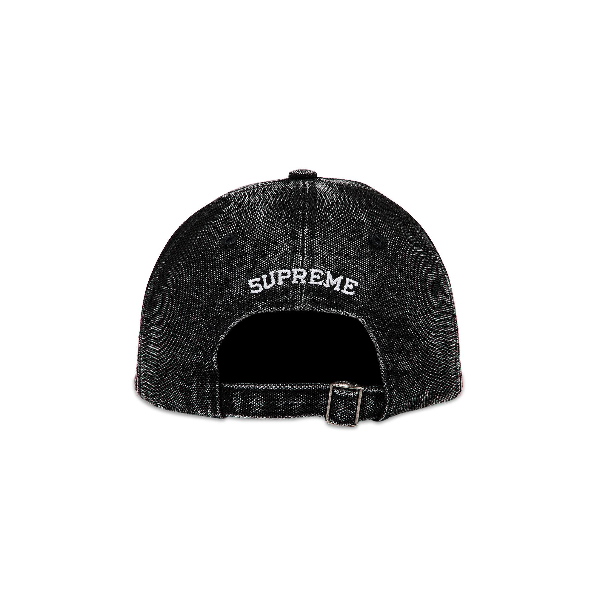 Buy Supreme Pigment S Logo 6-Panel 'Black' - FW24H28 BLACK