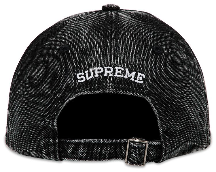 Supreme Pigment S Logo 6 Panel Black