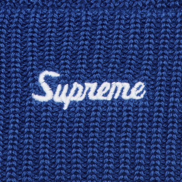 Supreme Loose Gauge Beanie Blue
