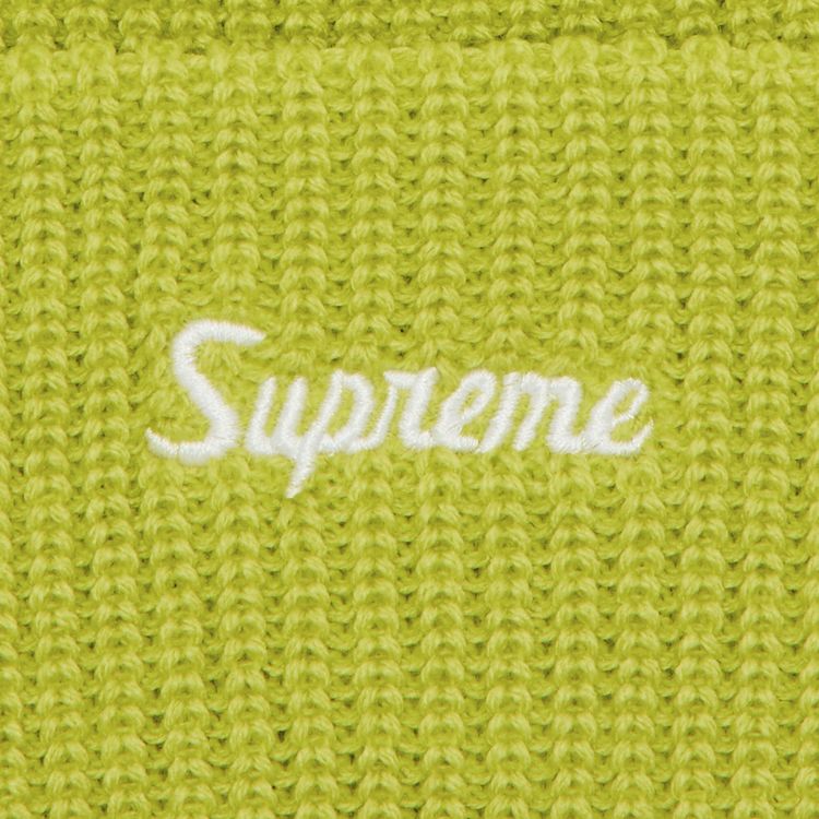 Supreme Loose Gauge Beanie Lime