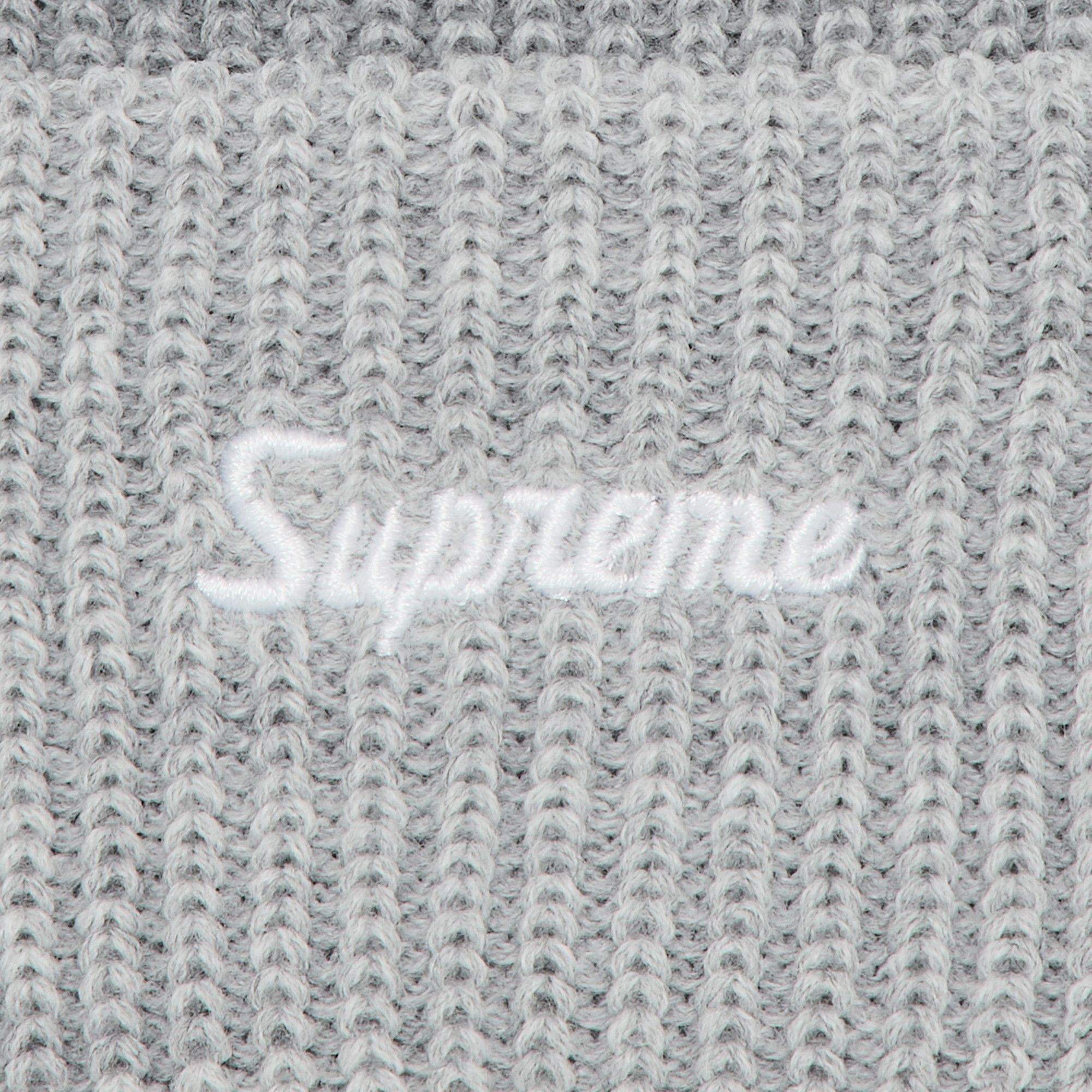 Buy Supreme Loose Gauge Beanie 'Light Grey' - FW24BN28 LIGHT GREY | GOAT