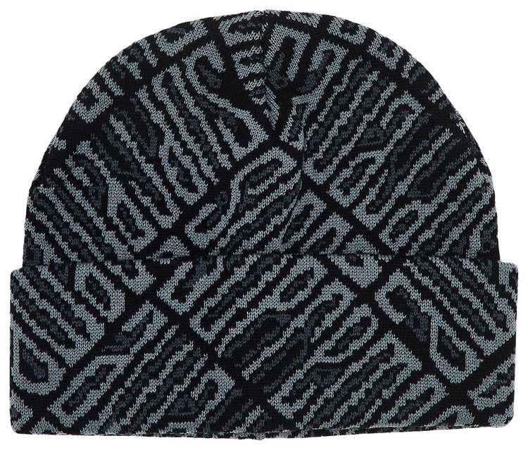 Supreme Funk Spellout Beanie Black