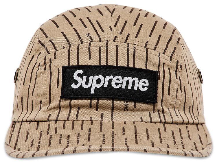 Supreme Military Camp Cap Tan Raindrop