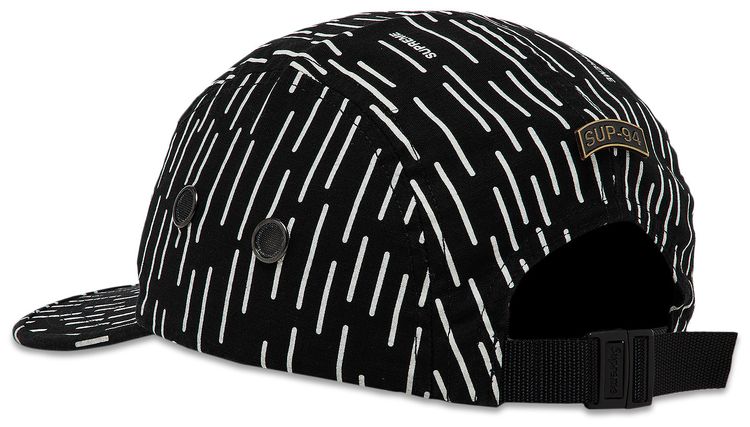 Supreme Military Camp Cap Black Raindrop
