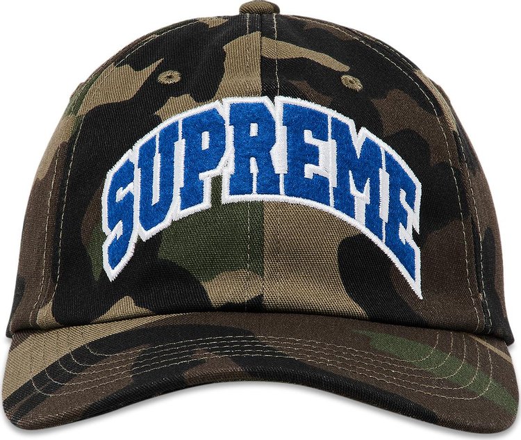 Supreme Felt Arc 6 Panel Woodland Camo