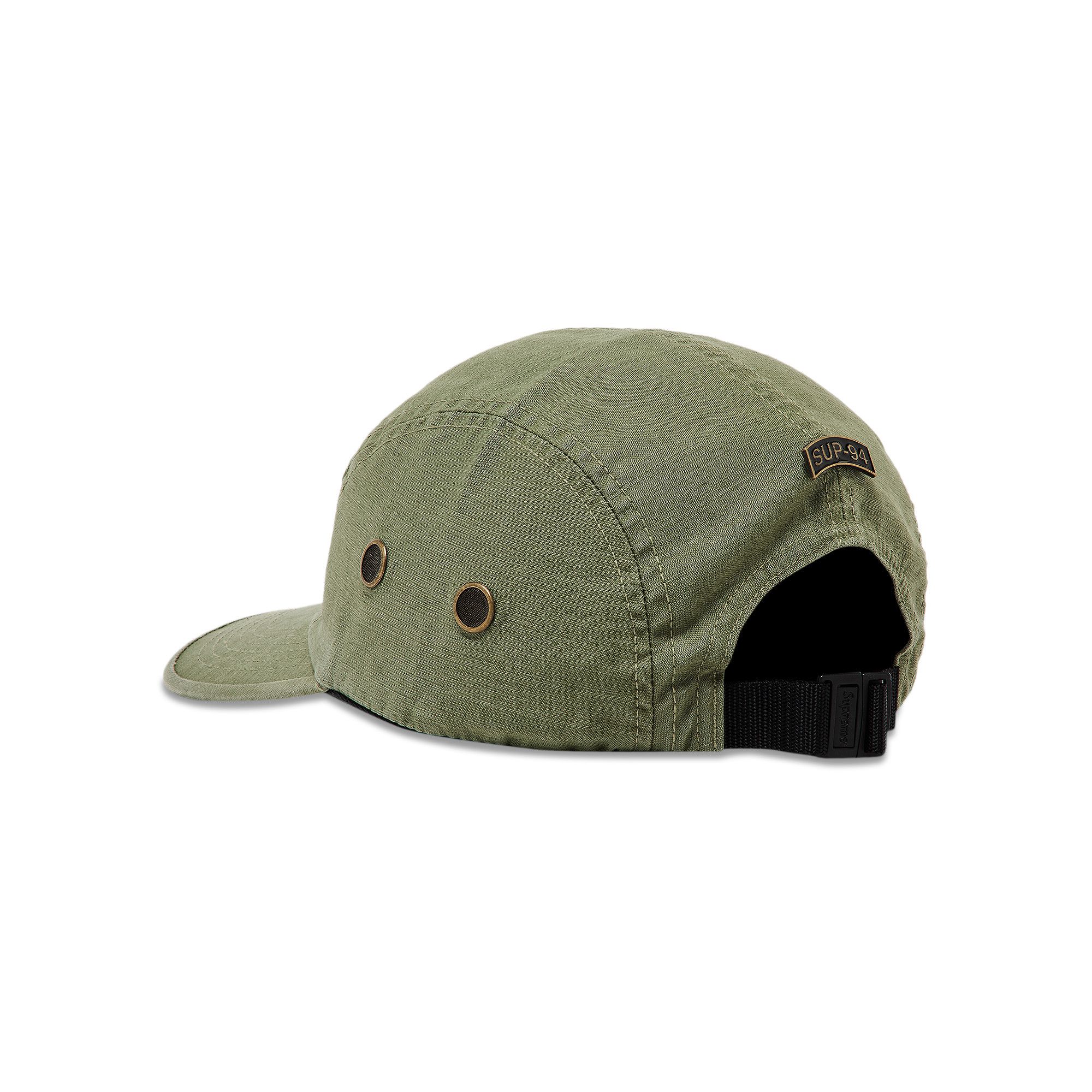 Buy Supreme Military Camp Cap 'Olive' - FW24H23 OLIVE | GOAT