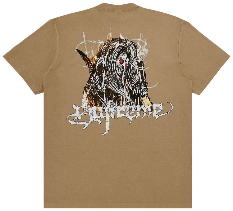 Supreme Satan Tee Khaki