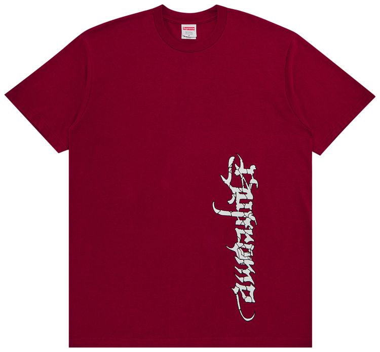 Supreme Satan Tee Cardinal