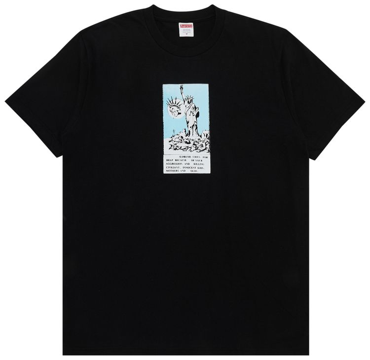 Supreme Liberty Tee Black