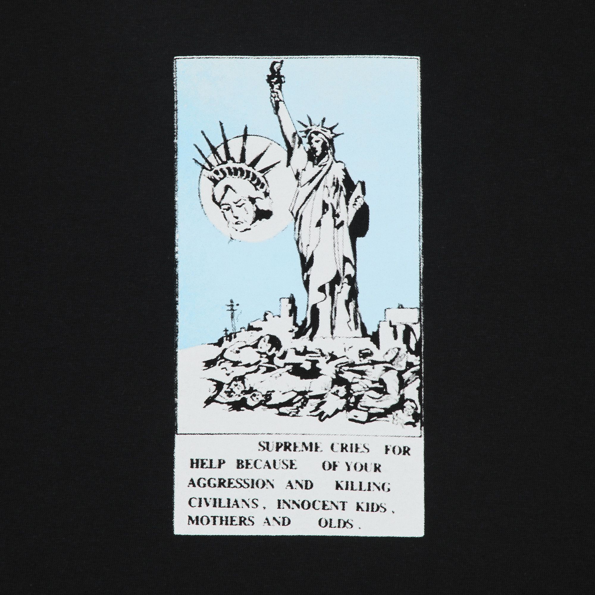 Size xxl Supreme Liberty Tee 'Black'