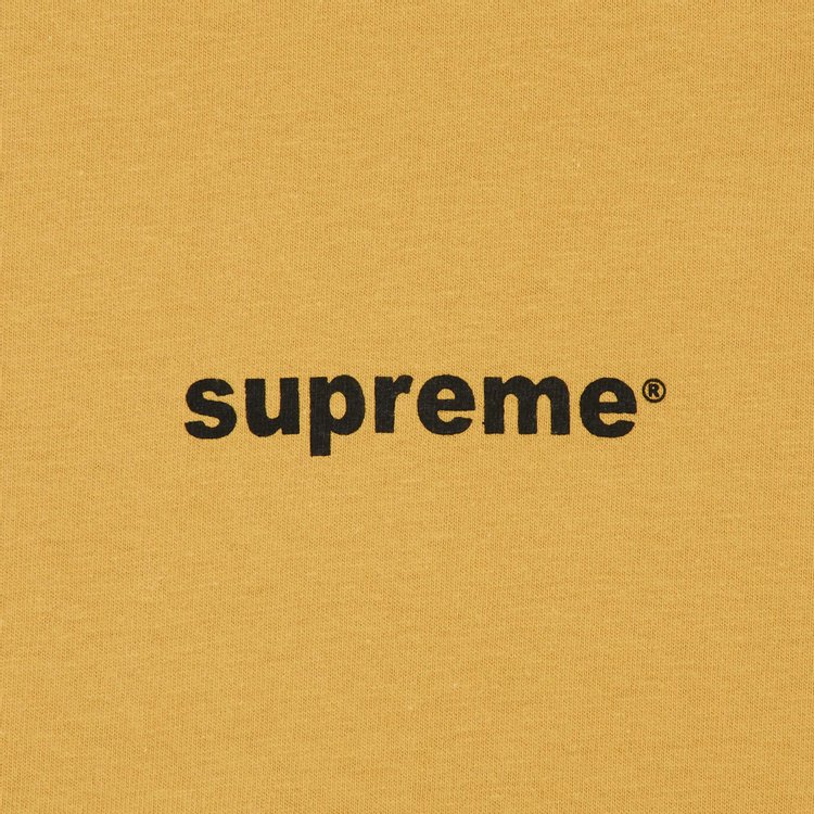 Supreme Fuck Money Tee Mustard