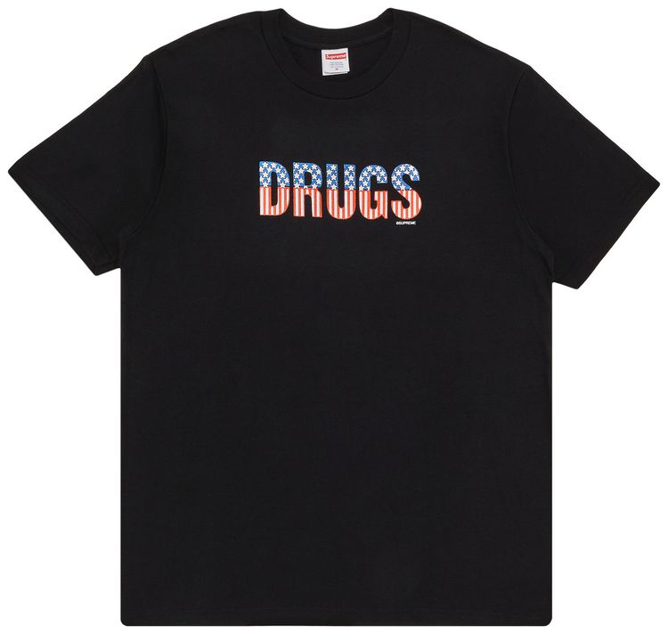 Supreme Drugs Tee Black