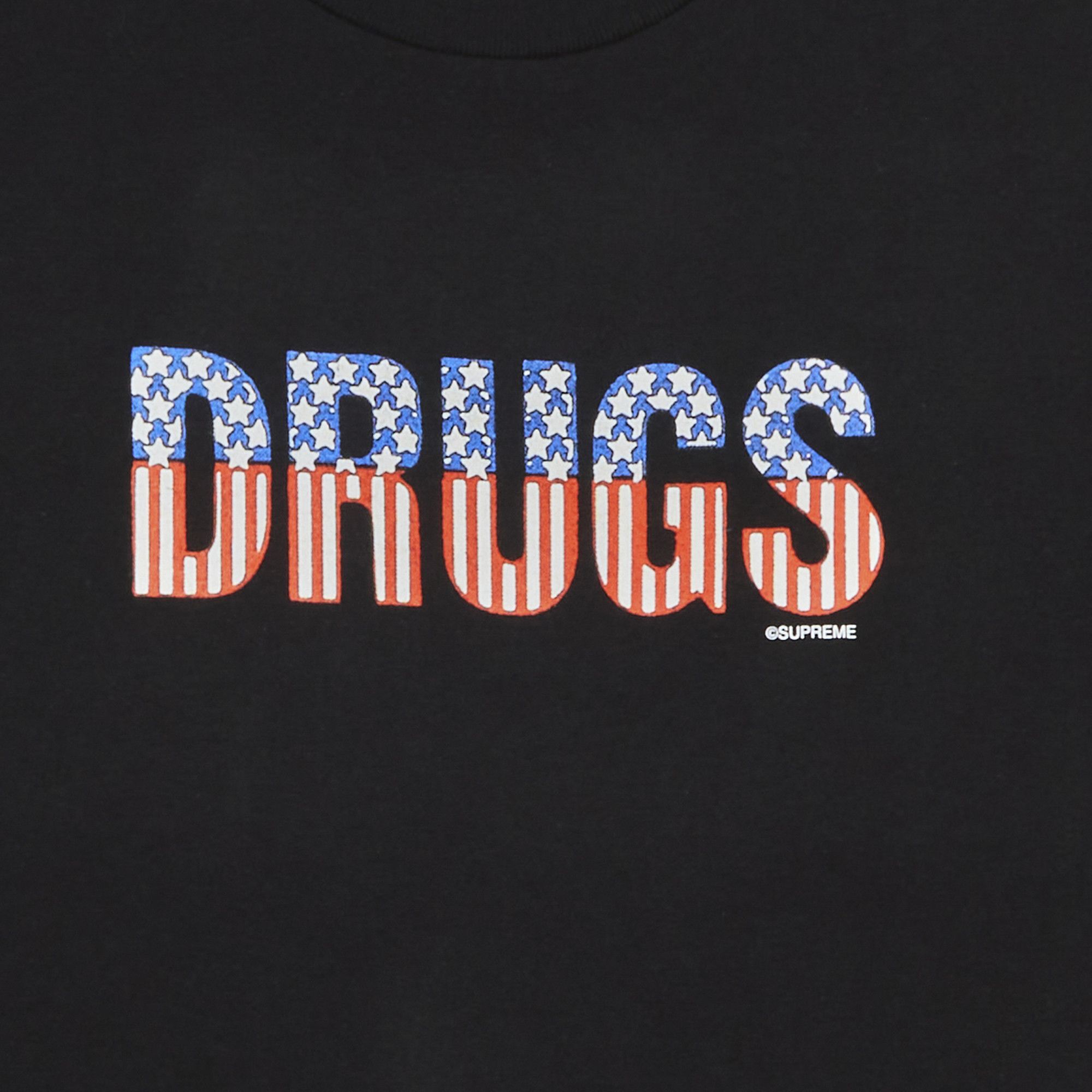 Buy Supreme Drugs Tee 'Black' - FW24T35 BLACK | GOAT