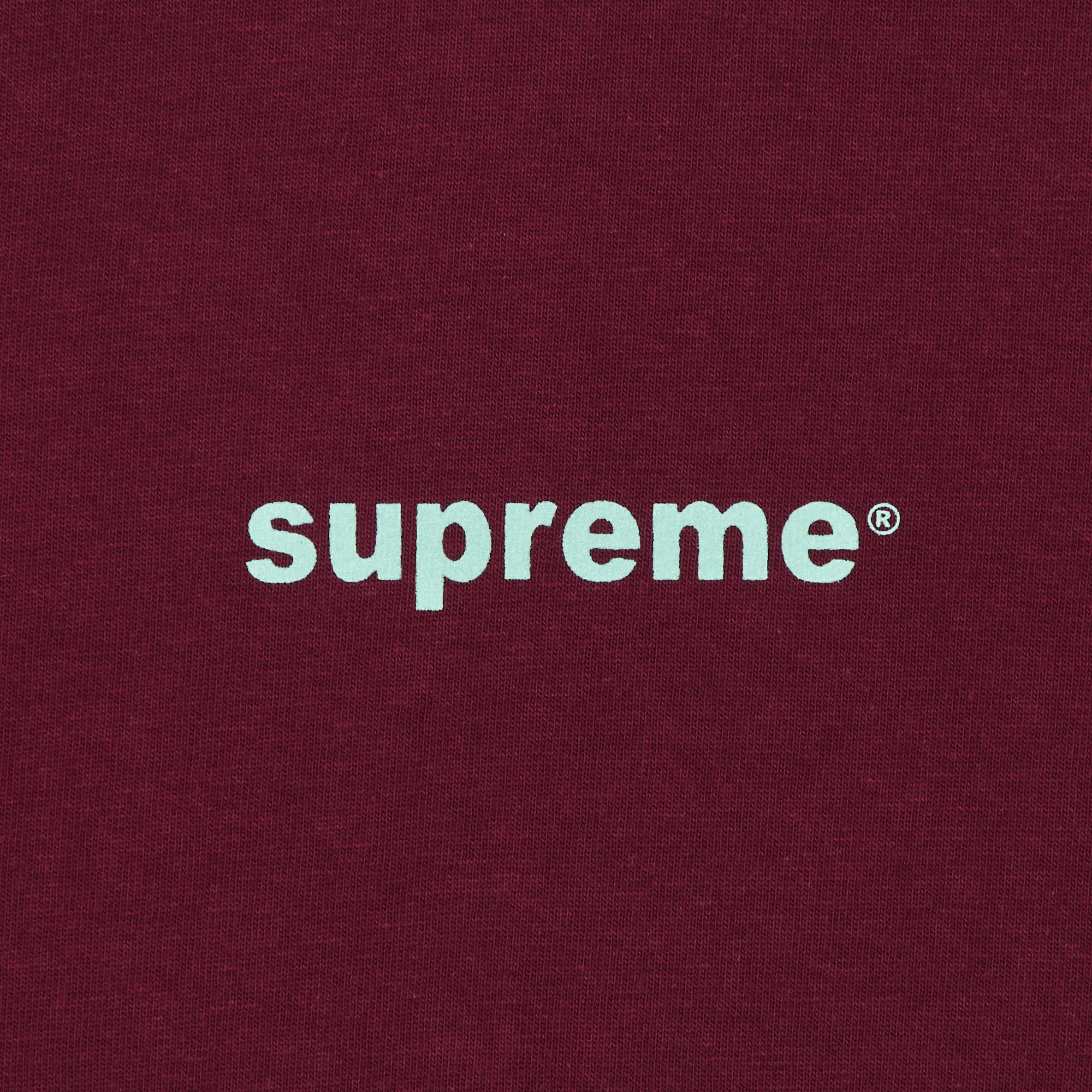 Supreme Paris Tee Cardinal バーガンディ Supreme Paris Tee Cardinal Men's - US