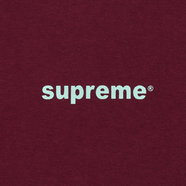 Supreme Fuck Money Tee Cardinal
