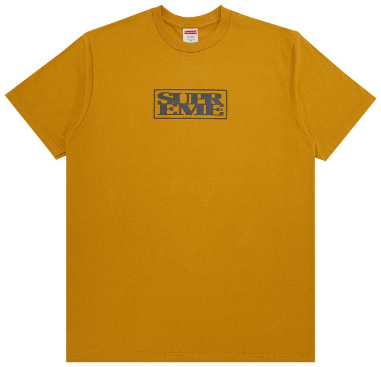 Supreme Connect Tee Mustard