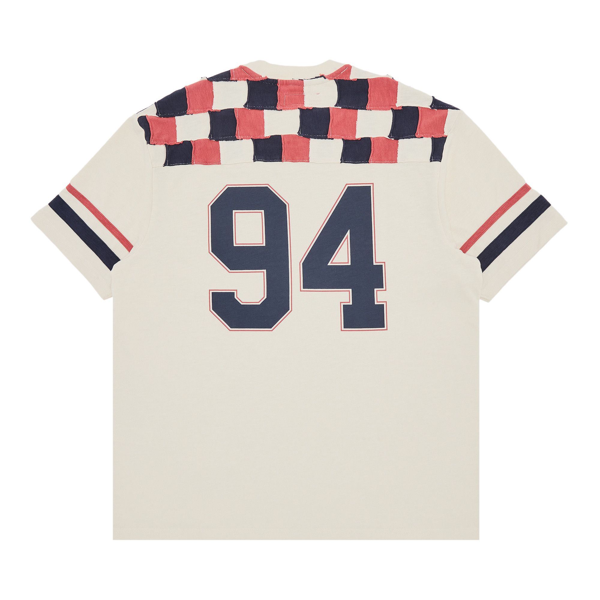 Size xl Supreme Patchwork Yoke Football Top 'Stone'