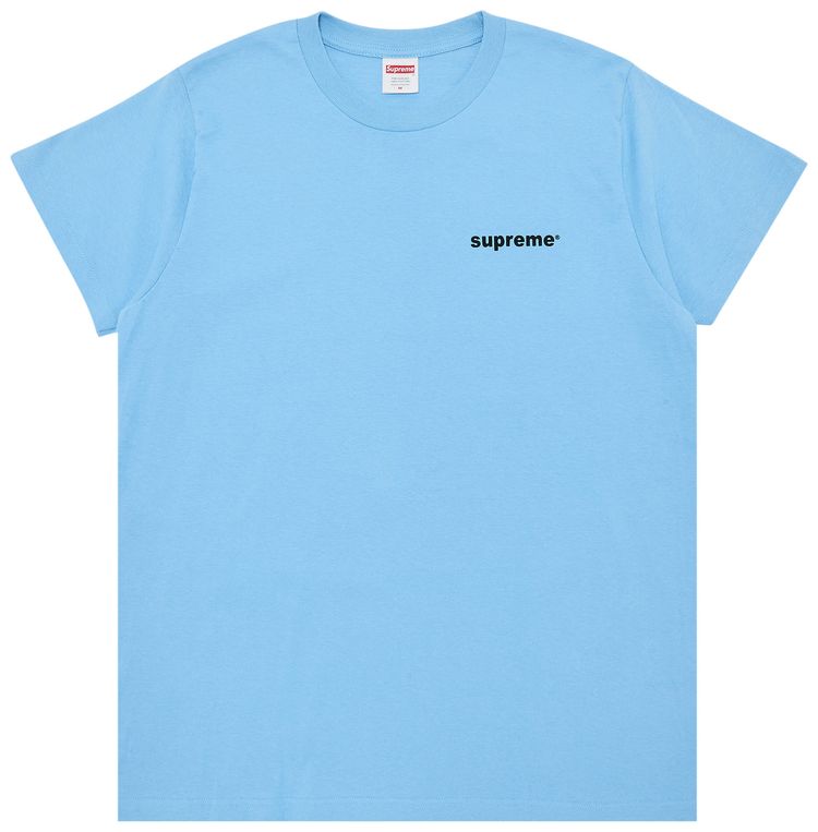 Supreme Fuck Money Tee Bright Blue