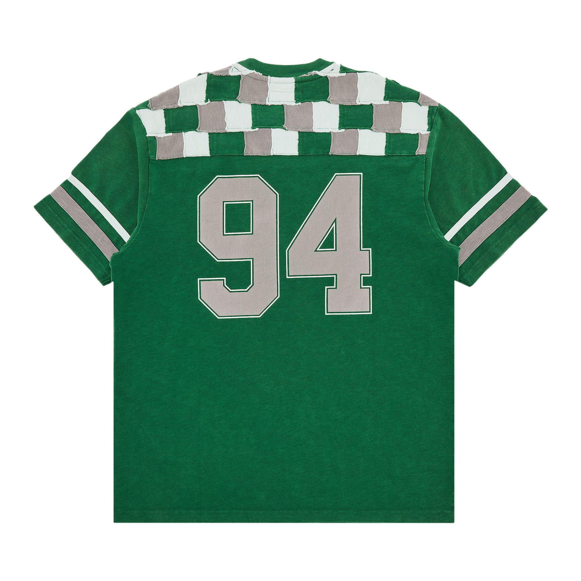 Buy Supreme Patchwork Yoke Football Top 'Green' - FW24KN33