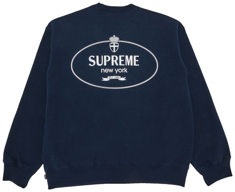 Buy Supreme Crest Crewneck 