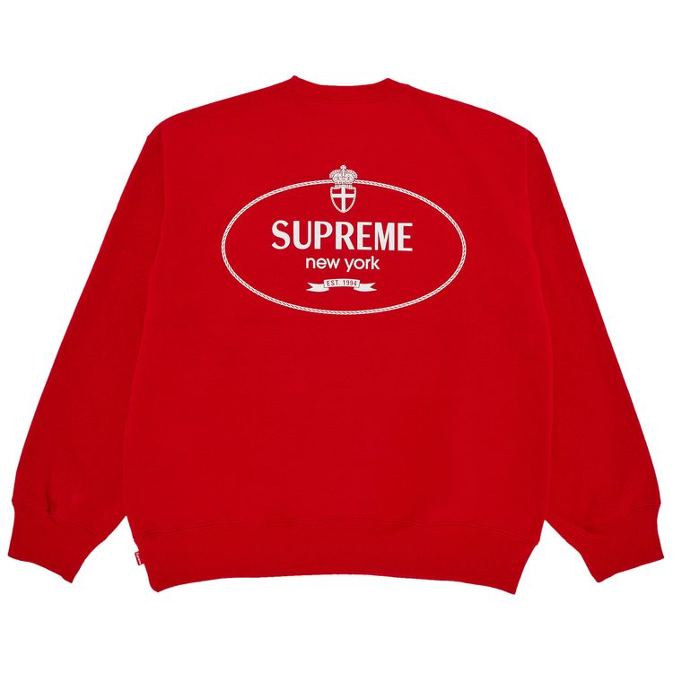 Buy Supreme Crest Crewneck 