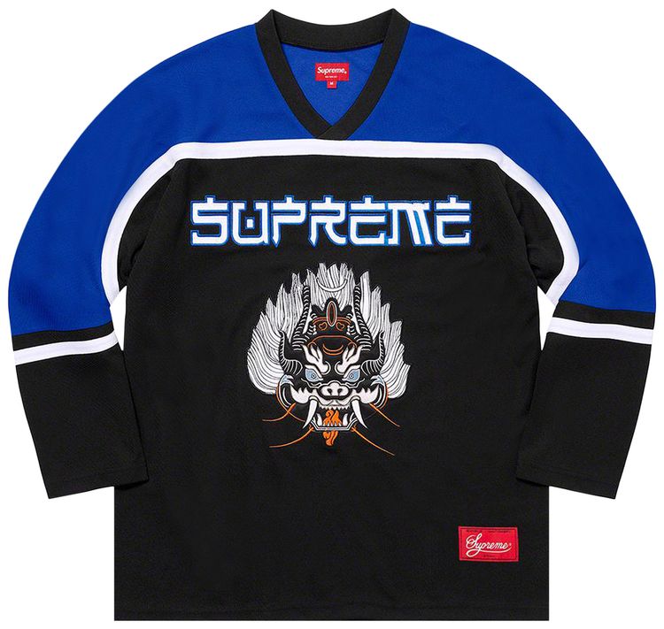 Supreme Demon Hockey Jersey Black
