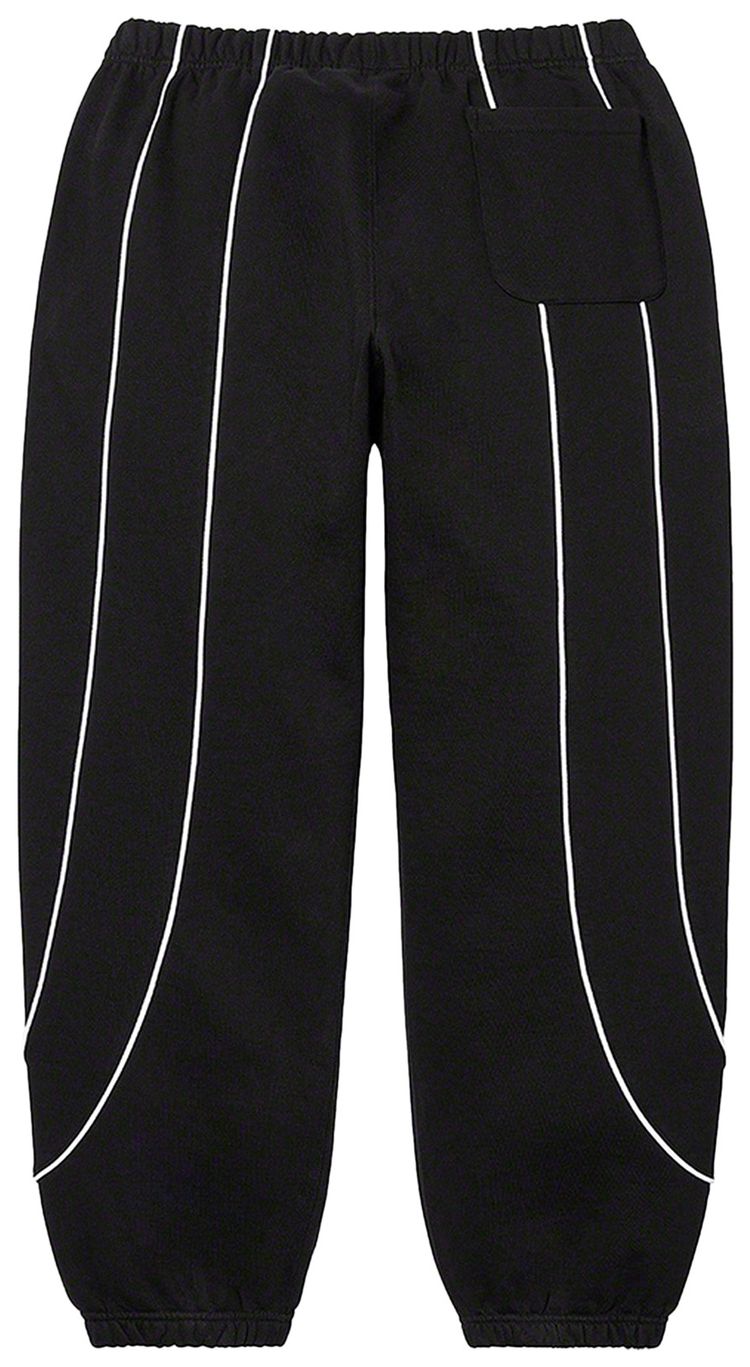 Supreme Track Paneled Sweatpant Black