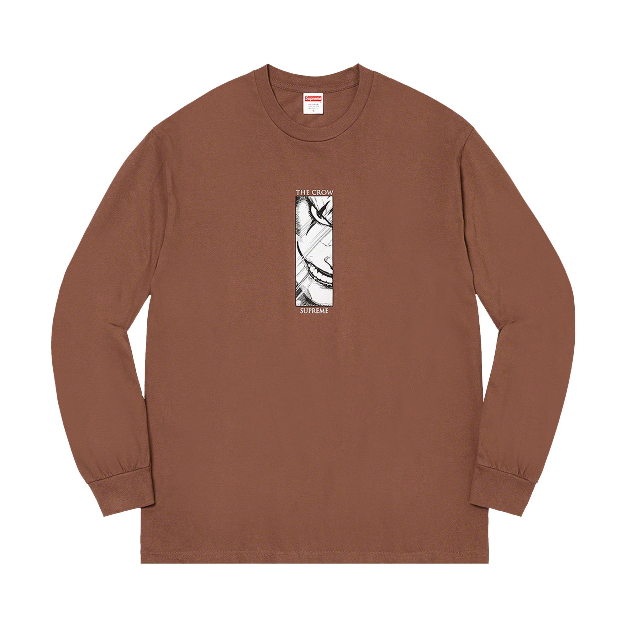 Buy Supreme x The Crow Long-Sleeve Tee 'Brown' - FW21T42 BROWN | GOAT