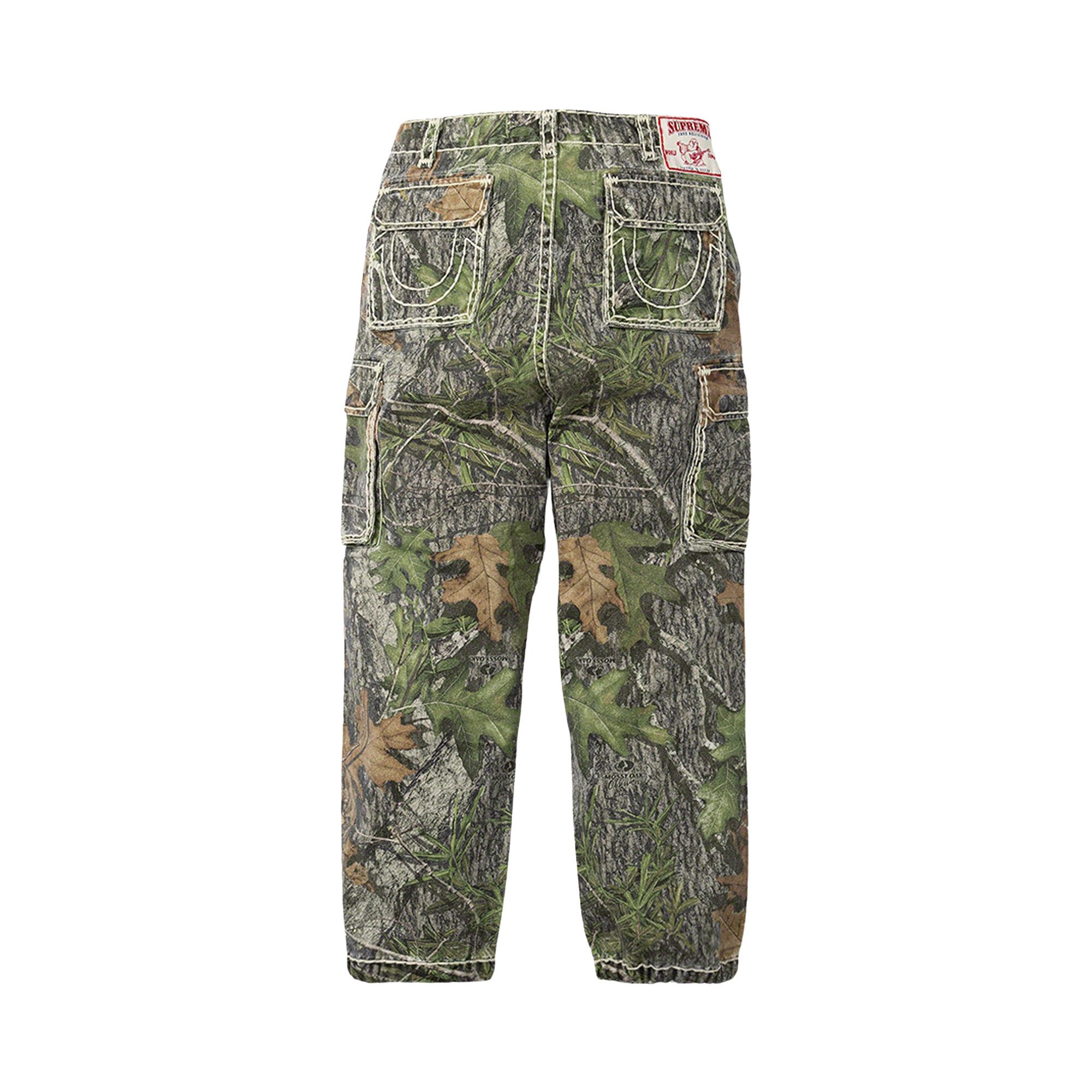 Supreme camo cargo pants hotsell