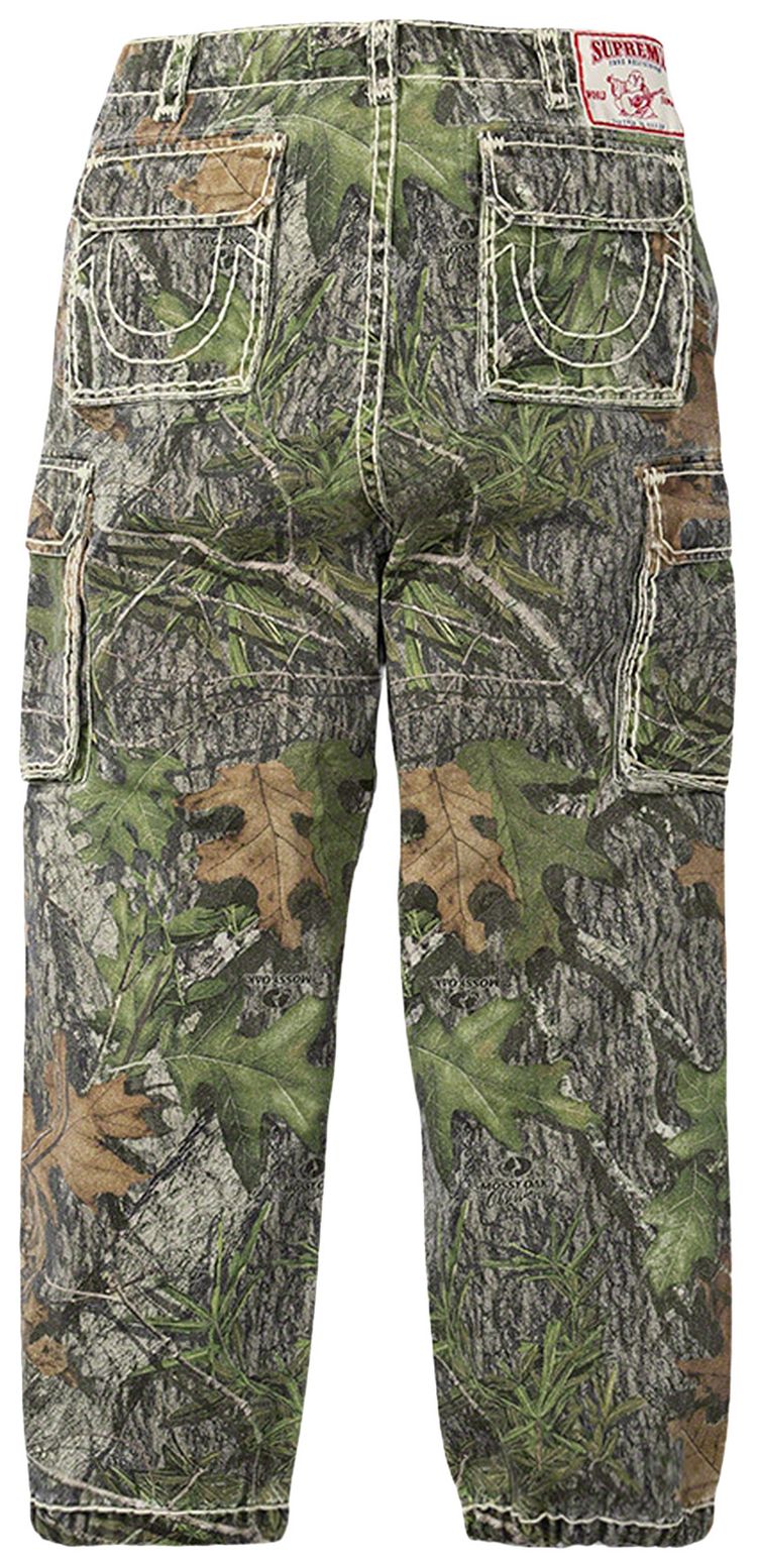 Supreme x True Religion Denim Cargo Pant Mossy Oak Camo