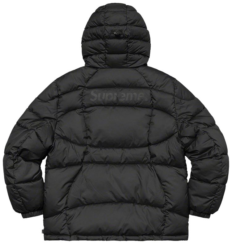 Supreme Warp Hooded Puffy Jacket Black